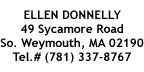 Ellen's Address