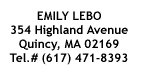 Emily's Address